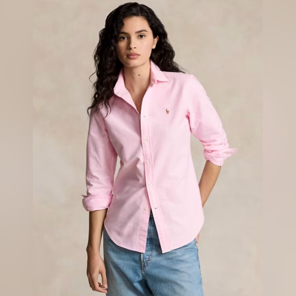 Ralph Lauren Pink Button Down Shirt